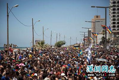 以色列特拉维夫将举行同性恋大游行引关注