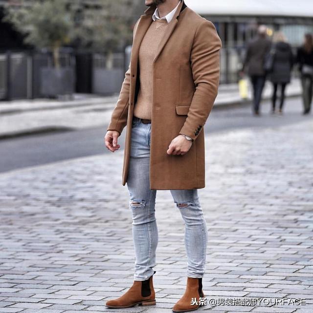 男生冬天西装和大衣的标准搭配技巧，这样穿型男指数爆表